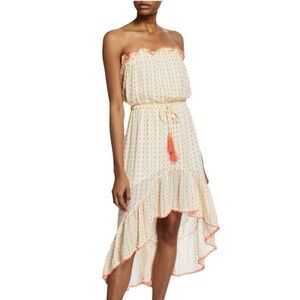Tessora Hand-Embellished High-Low Boho Sundress – Resort, Vacation - Sz S – NWT